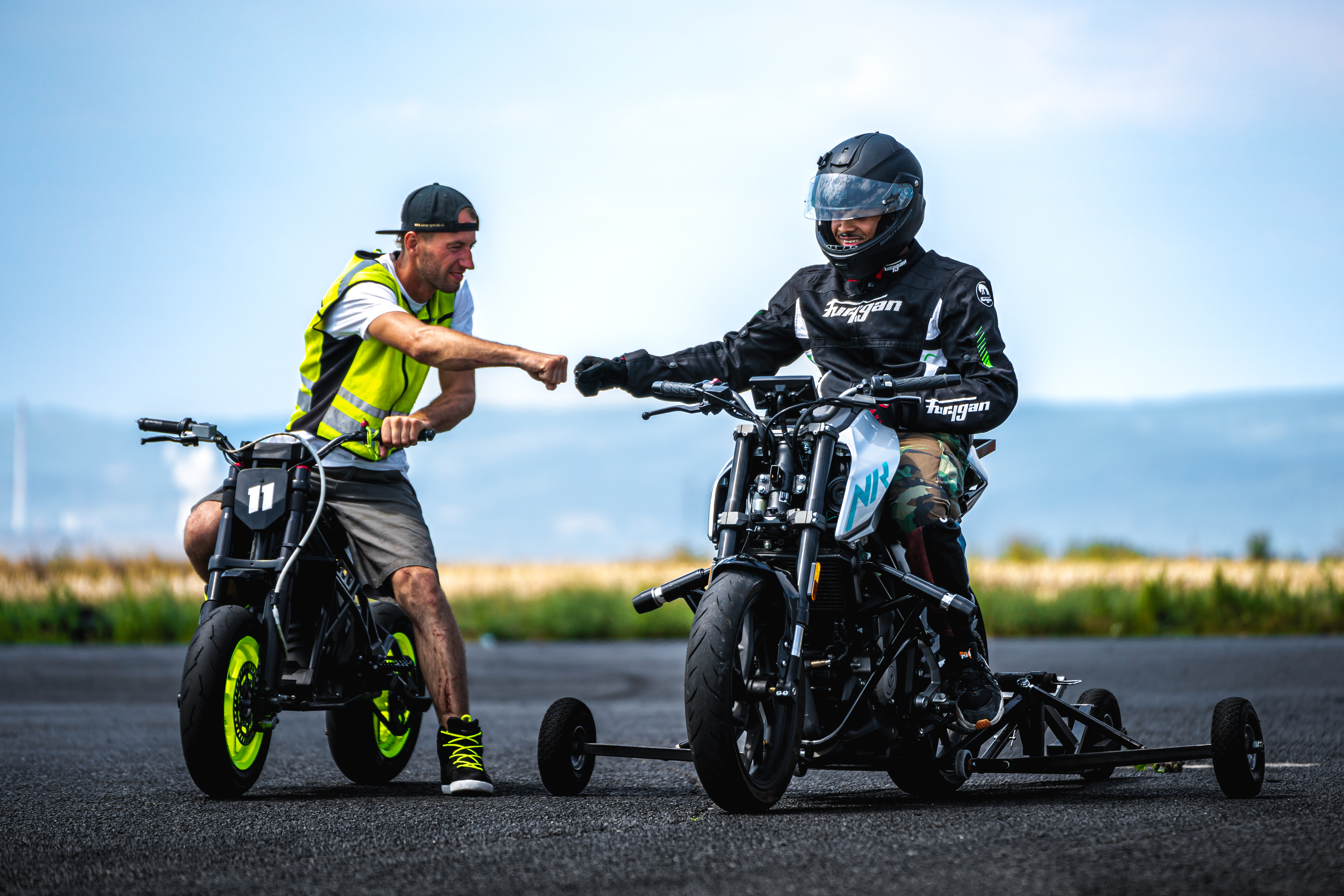 Motoškola po zadním